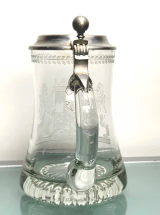 Boccale cristallo Baviera serigrafato