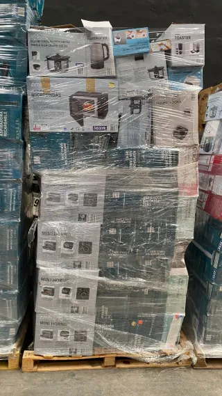 Palet de electrodomésticos