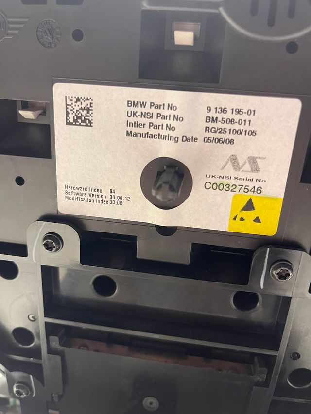 Lector CD Mini Cooper 2008