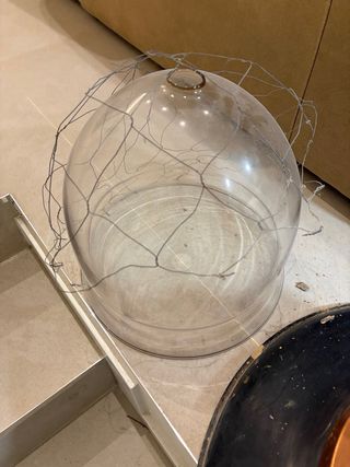 Lámpara Marinera Antigua Cobre 75cm