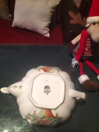 Tetera Cartuja nueva  Porcelana Blanca