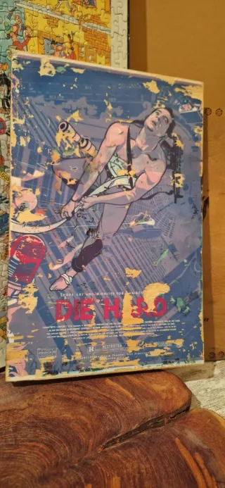 Cuadro Madera Die Hard