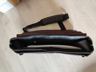 RONCATO Piel-bolsa de mensajero de cuerpo (marron)