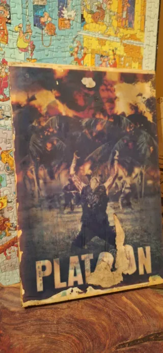 Cuadro Platoon Madera Vintage