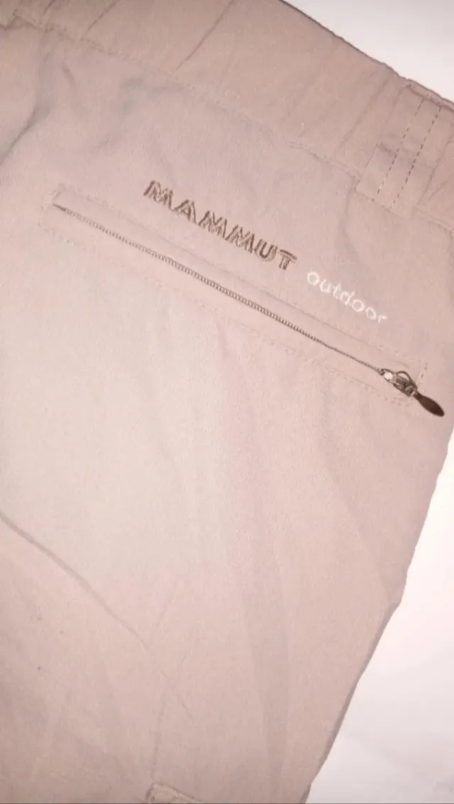 Pantalón Mammut Beige Cargo