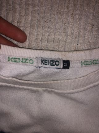 Sudadera Kenzo Negra y Blanca