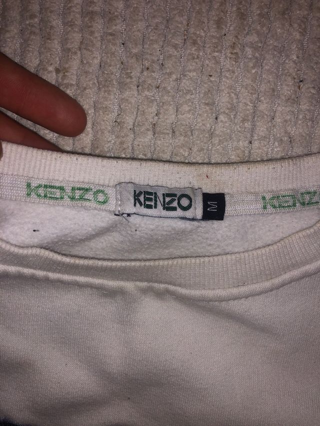Sudadera Kenzo Negra y Blanca