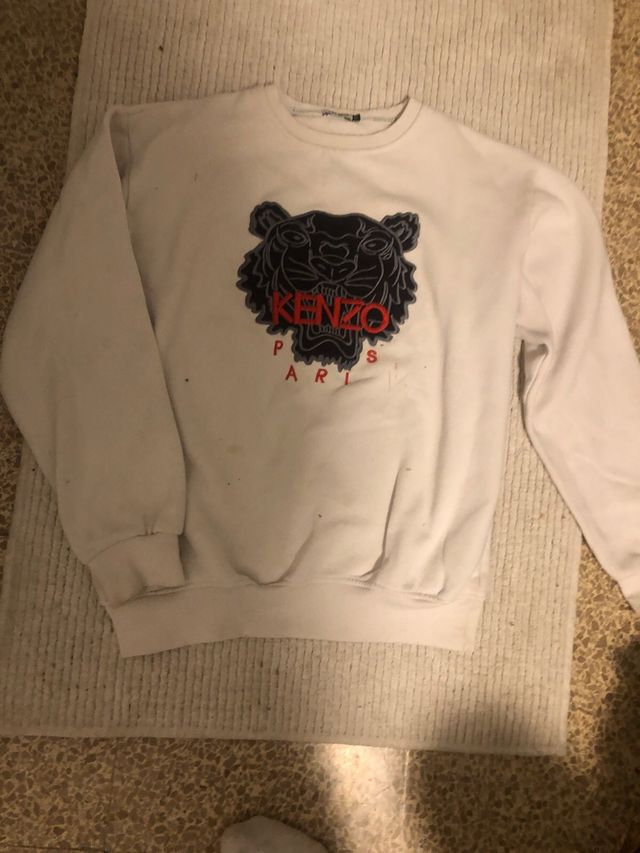 Sudadera Kenzo Negra y Blanca