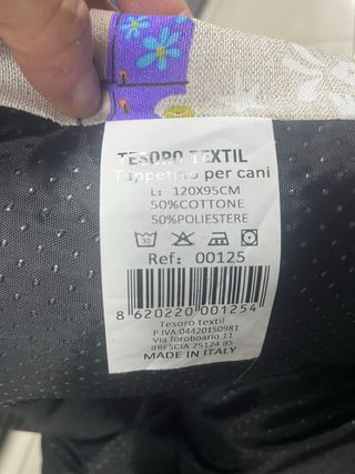 Cuccia letto cane taglia grande 120x95