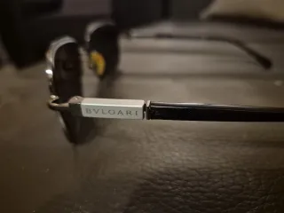 Gafas de sol vintage Bulgari negras