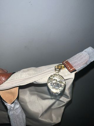 Bolso Longchamp Beige y Marrón