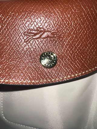 Bolso Longchamp Beige y Marrón
