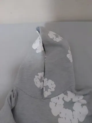 Sudadera Denim Tears gris con estampado