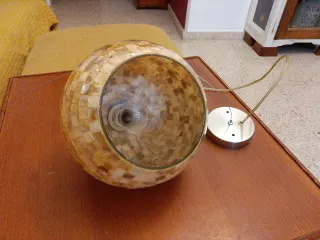 Lámpara de techo mosaico nacarado