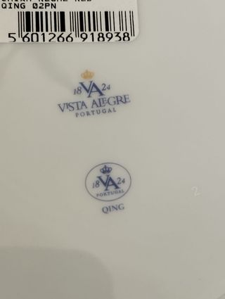 Caixa de porcelana da coleção Vista Alegre 'Qing'