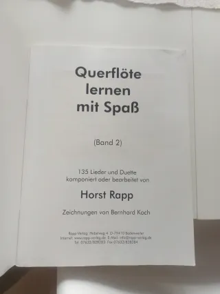 Querflöte lernen mit Spaß Band 2