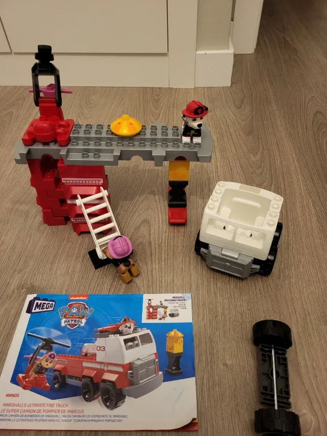 MegaCamión Bomberos Patrulla Canina Mega Bloks