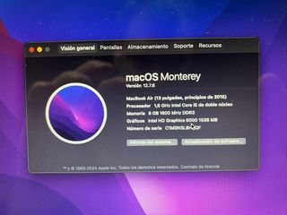 MacBook Air 2015 I5 Garantía