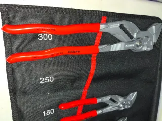 Juego 3 Tenazas Llave Knipex XL