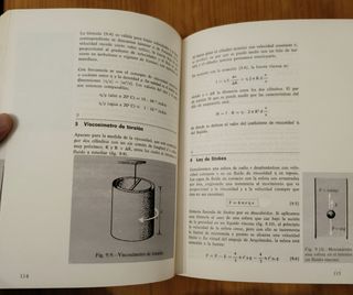 Libro antiguo escolar fisica