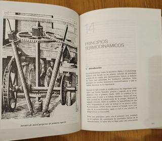 Libro antiguo escolar fisica