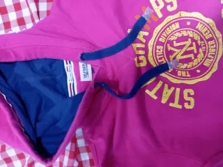 Sudadera Vintage Tommy Hilfiger Rosa