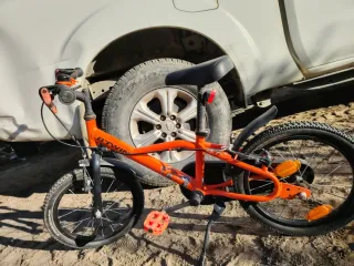 Bicicleta infantil naranja Btwin