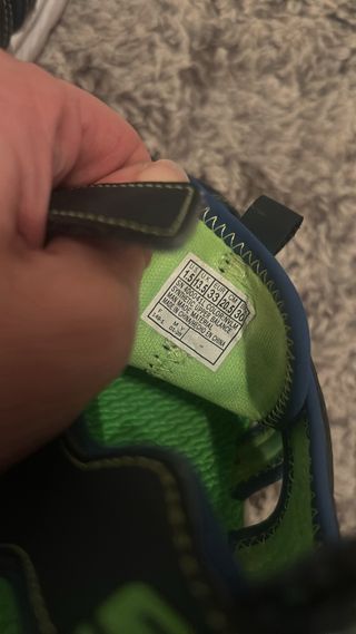 Sandalias Skechers niño azul y verde