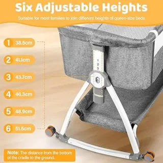 Cuna colecho seminueva con mosquitera