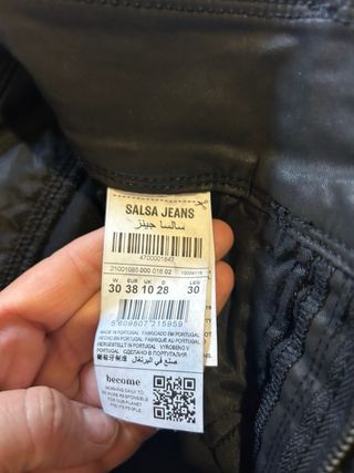 Pantalón Salsa Negro Talle 38