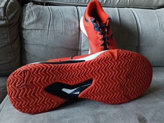 Zapatillas pádel Puma Solarcourt RCT Naranja. T.41