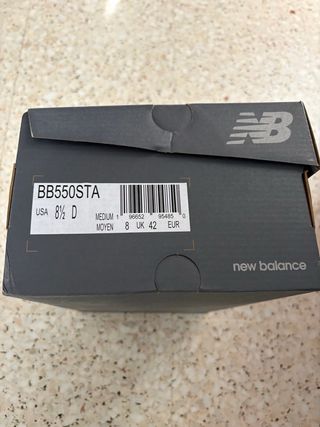 Zapatillas New Balance 550 Talla 42 Nuevas
