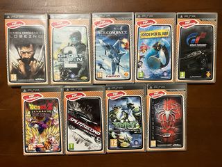 Lote 10 Juegos PSP