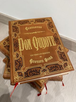 Don Quijote de la Mancha – Edición lujo 4 tomos co