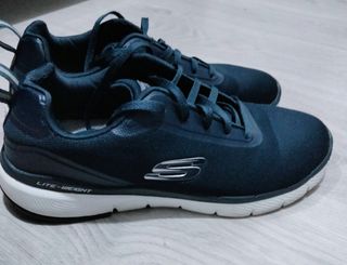 Zapatillas Skechers azul marino. Hombre, Talla 42
