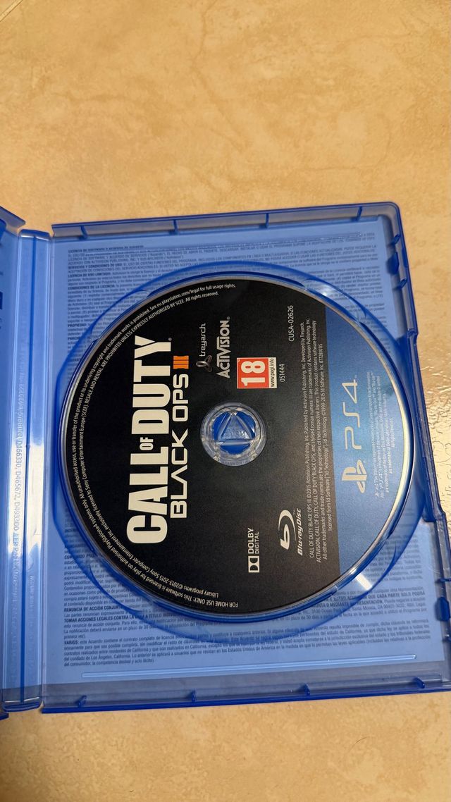 Call of Duty Black Ops III PS4