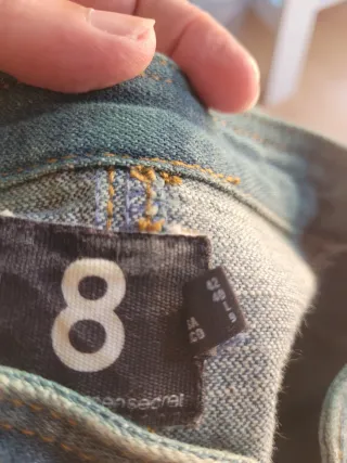 Chaqueta vaquera Woman Secret t L, aunque es S XS