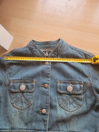 Chaqueta vaquera Woman Secret t L, aunque es S XS