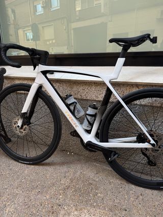 Bicicleta Carretera Trek Talla M/L Blanca