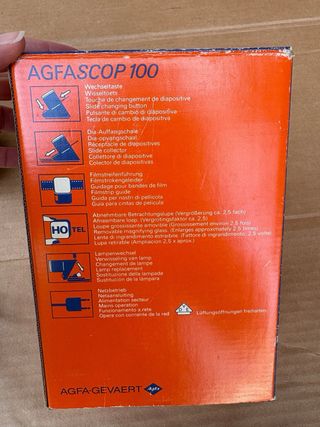 Agfa Scop Diapositive Vintage