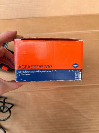 Agfa Scop Diapositive Vintage