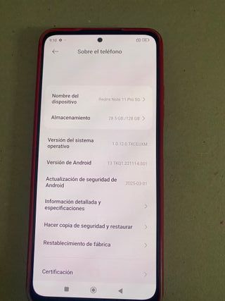 Xiaomi Redmi Note 11 Pro 5G Bianco