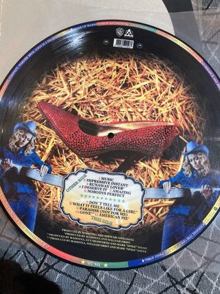 Picture Disc Madonna Music