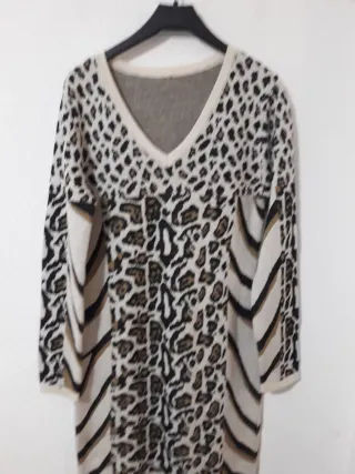 Jersey invierno estampado animal print