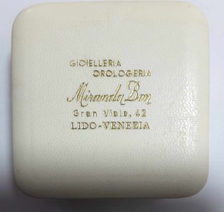 Spilla vintage anni '60 fiore perline