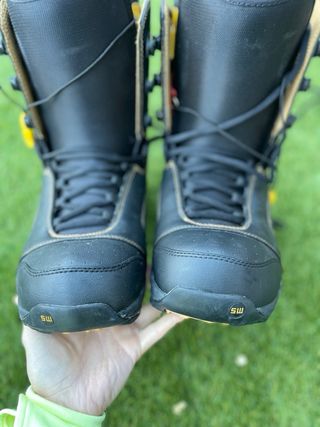 Botas y fijaciones Burton + tabla Salomon