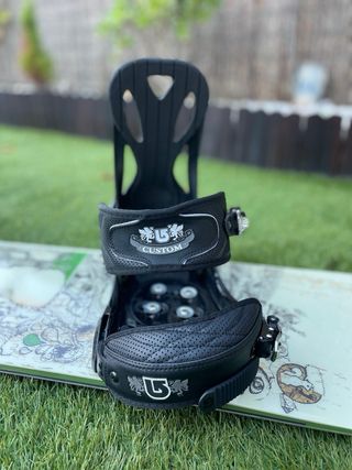 Botas y fijaciones Burton + tabla Salomon