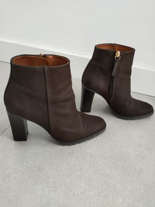 Botines Massimo Dutti Marrón Talla 38