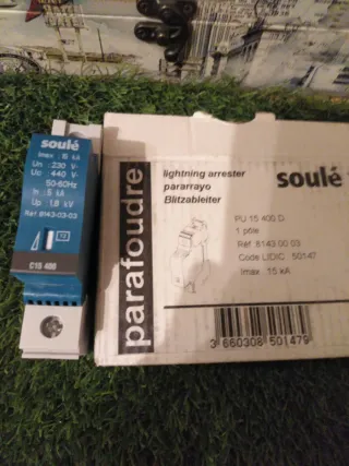 Soulé C15 400 Protector contra sobretensiones