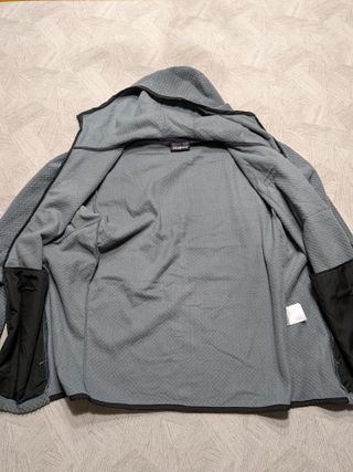 Patagonia lightweight full zip hoodie grey M